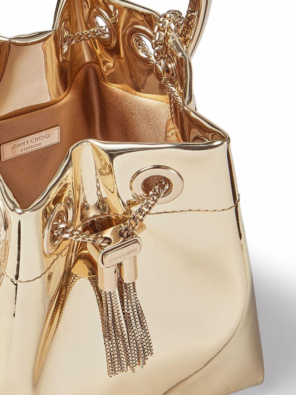 Bon Bon metallic-effect bucket bag Product Image