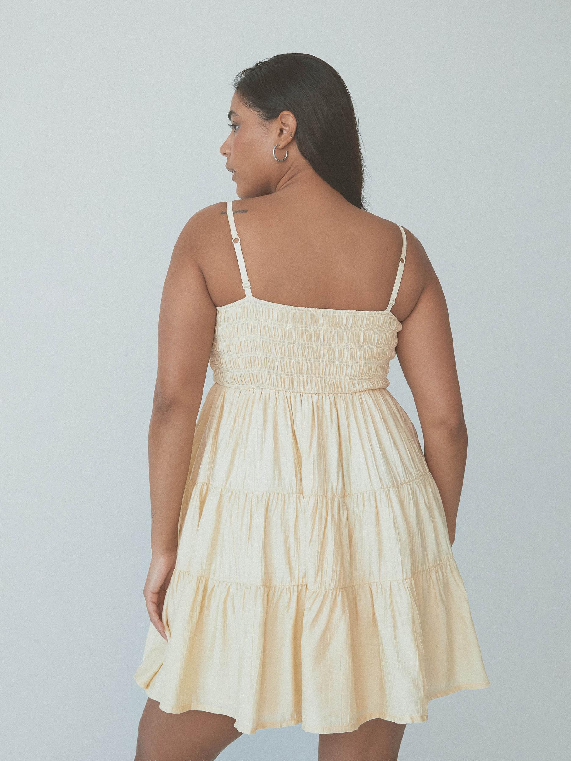 Tiered Mini Brami Dress Product Image