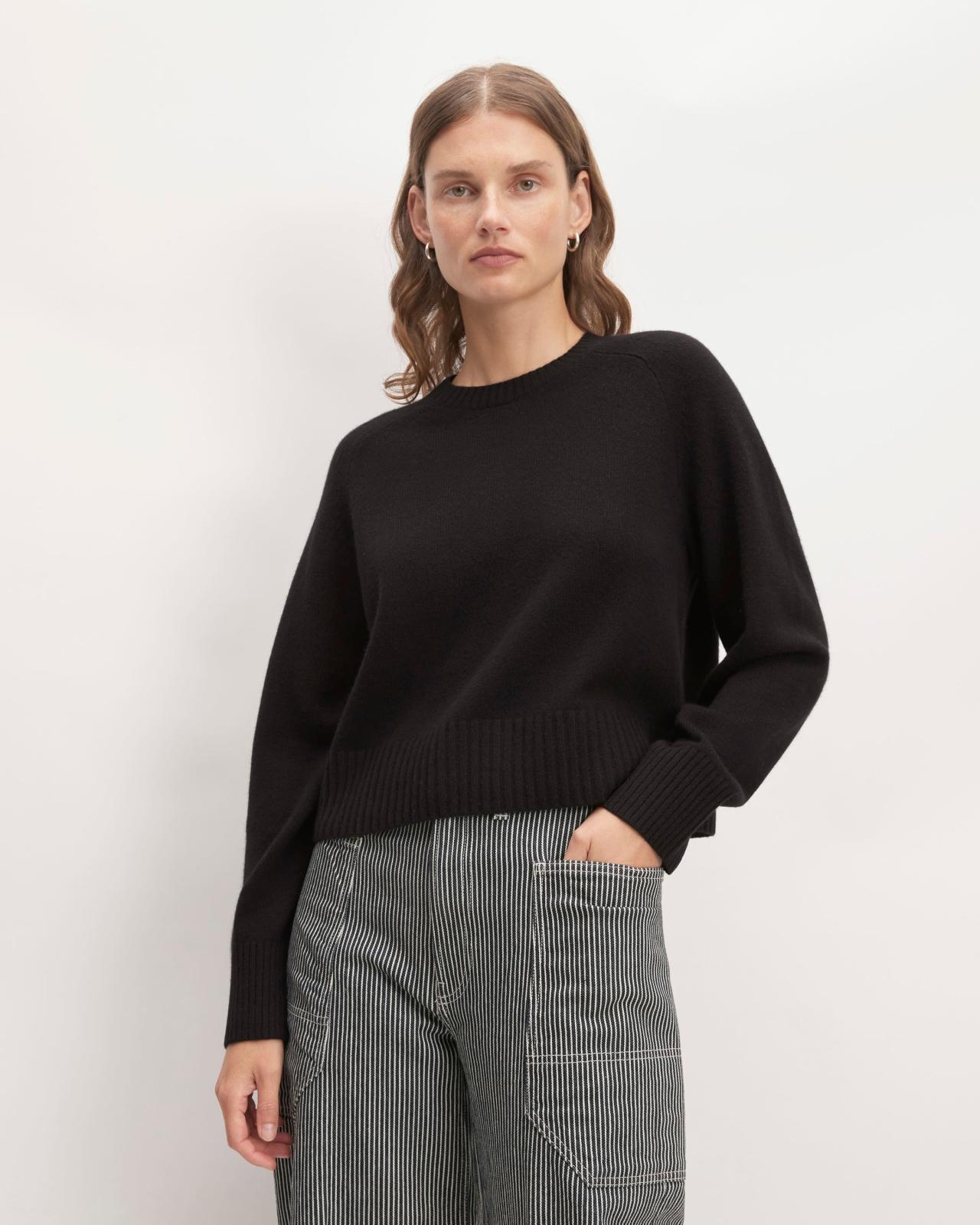 Womens Boxy Crew in Cashmere Sweater by Everlane Product Image