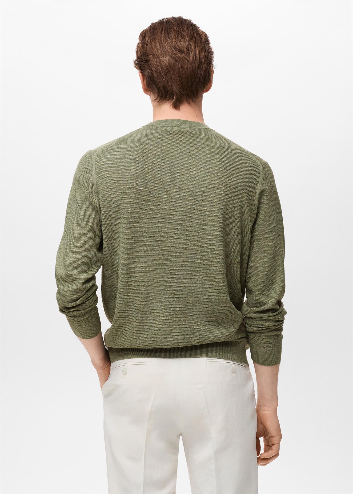 Fine-knit sweater - Men | MANGO USA Product Image