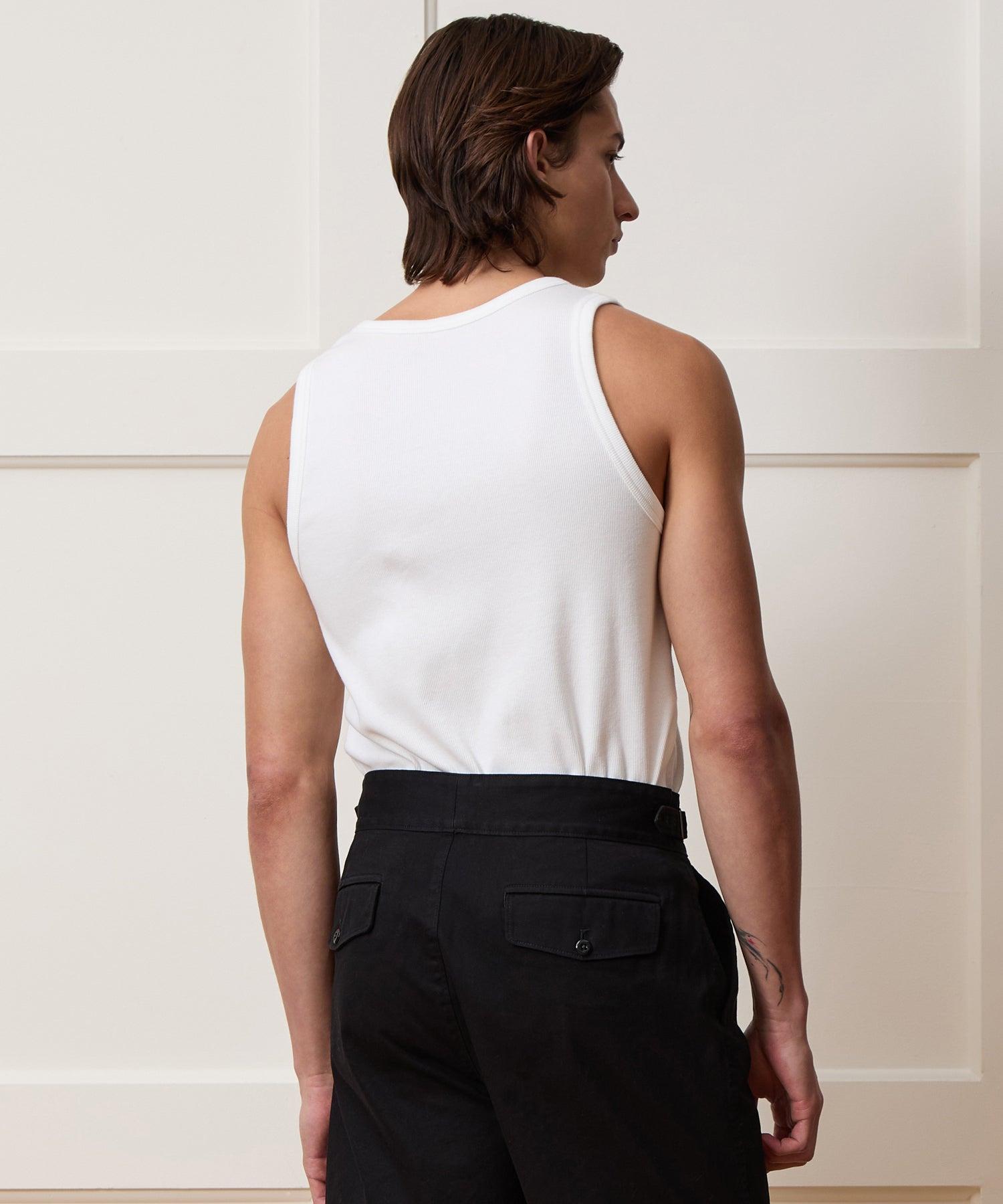 Portuguese Cotton High Neck Tank Product Image