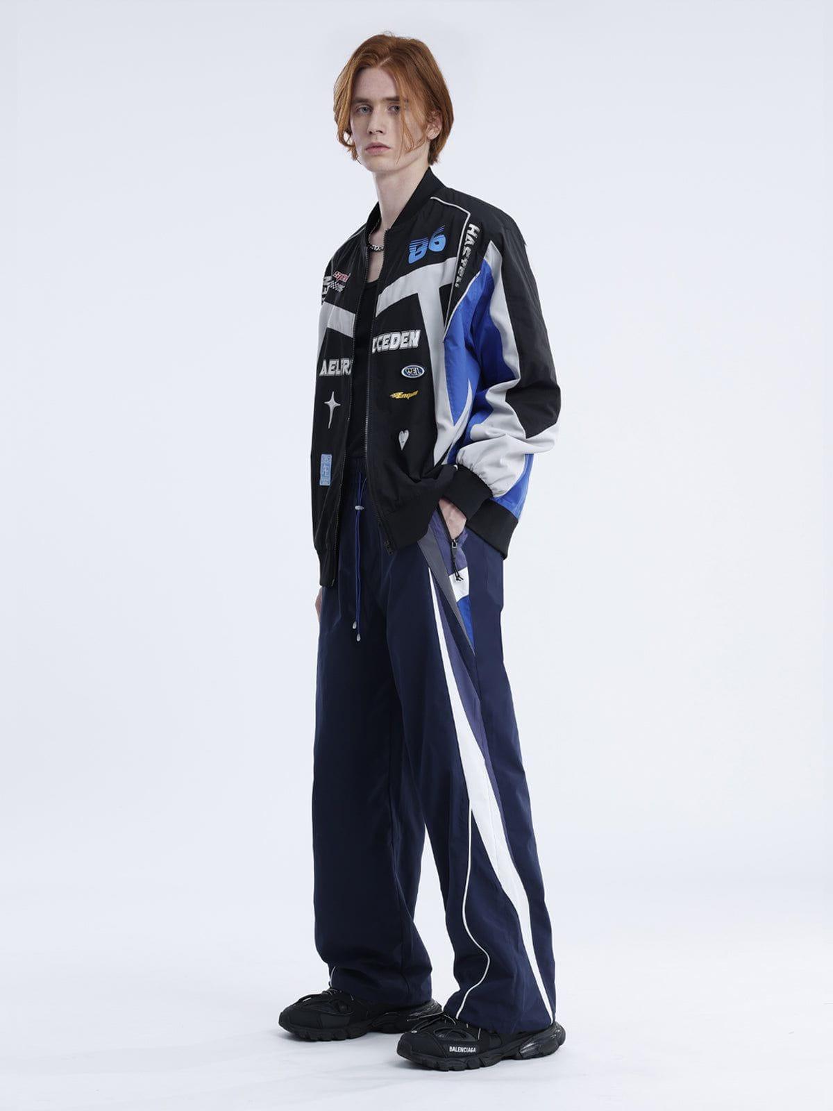 Aelfric Eden Color Block Racing Coat Product Image