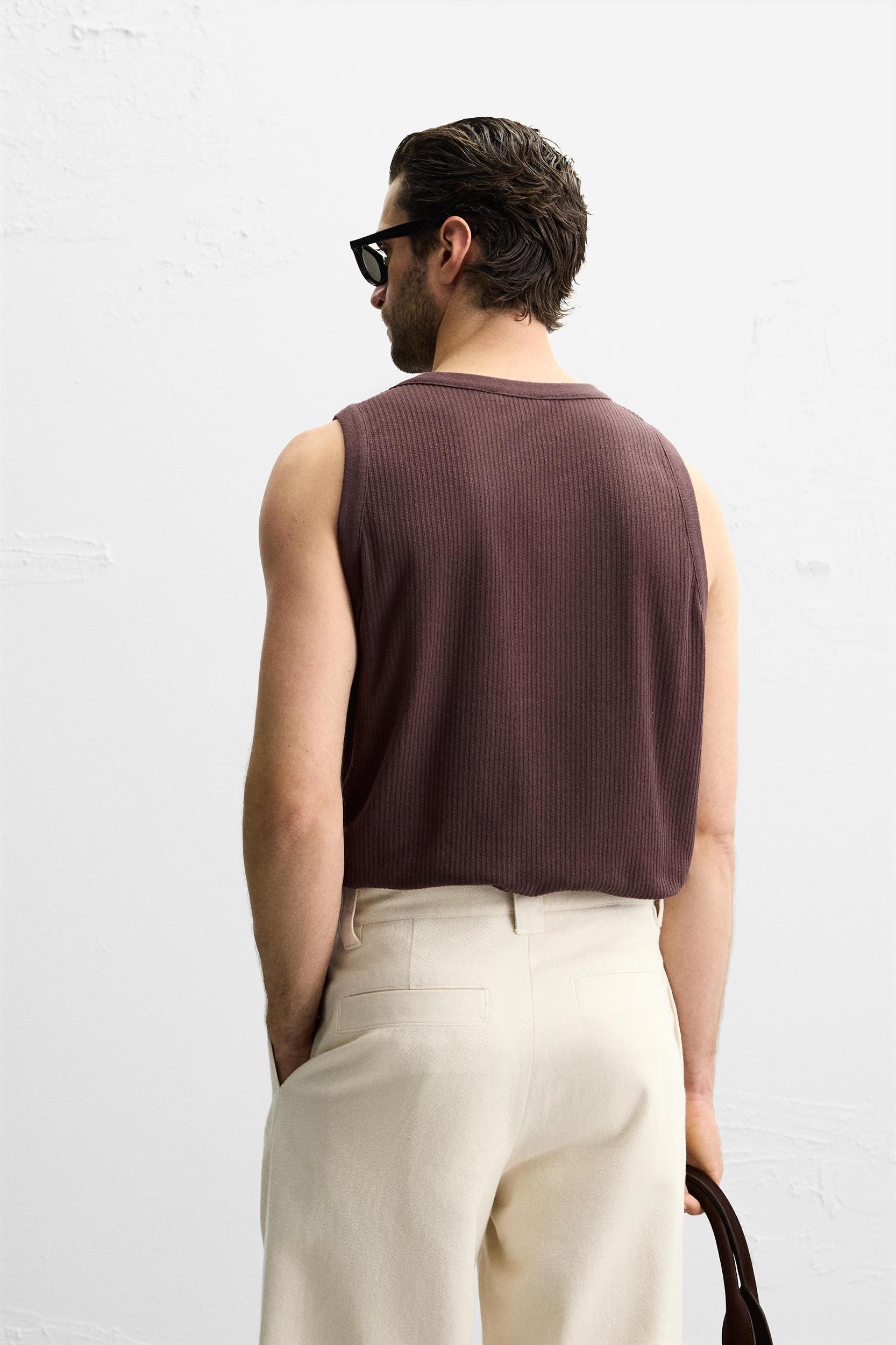 RIBBED TANK TOP Product Image