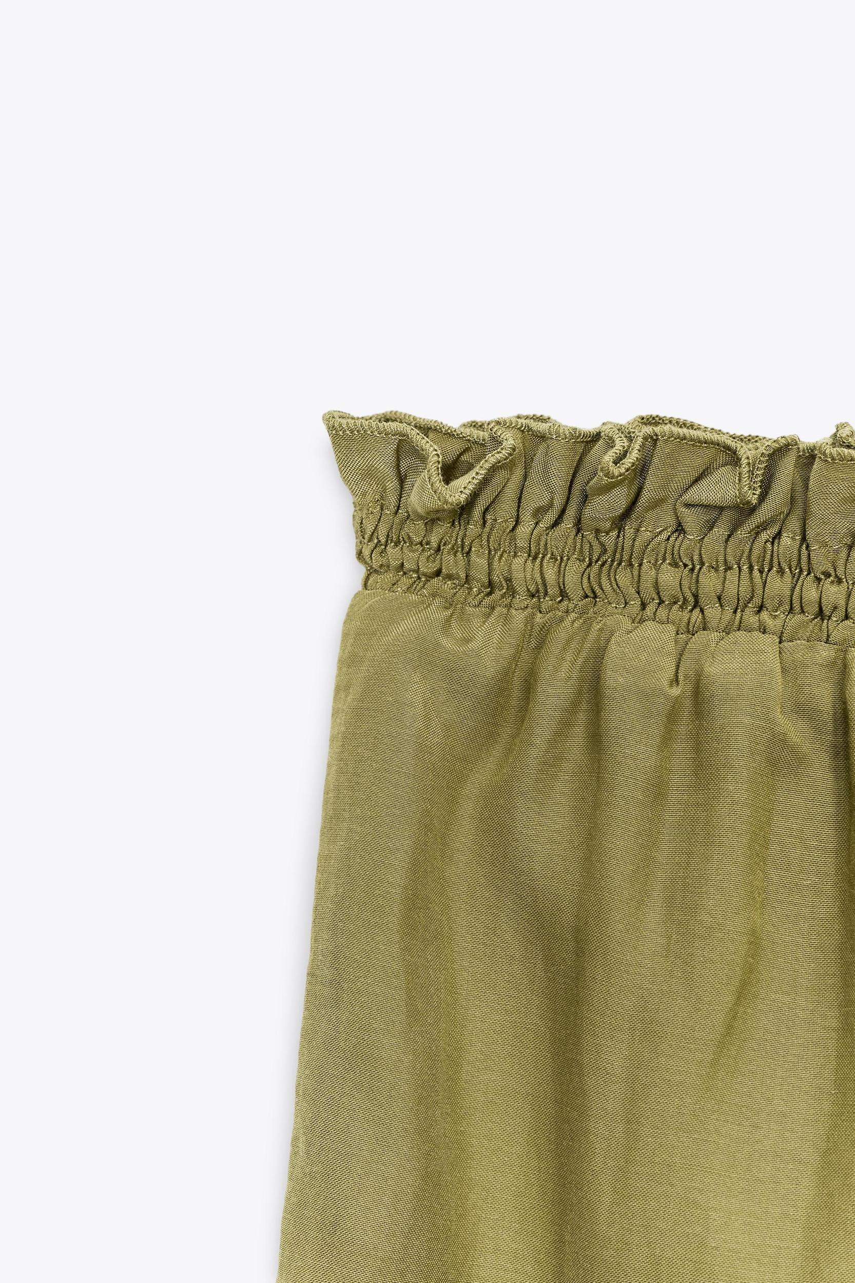 ZW COLLECTION RUFFLED MIDI SKIRT Product Image