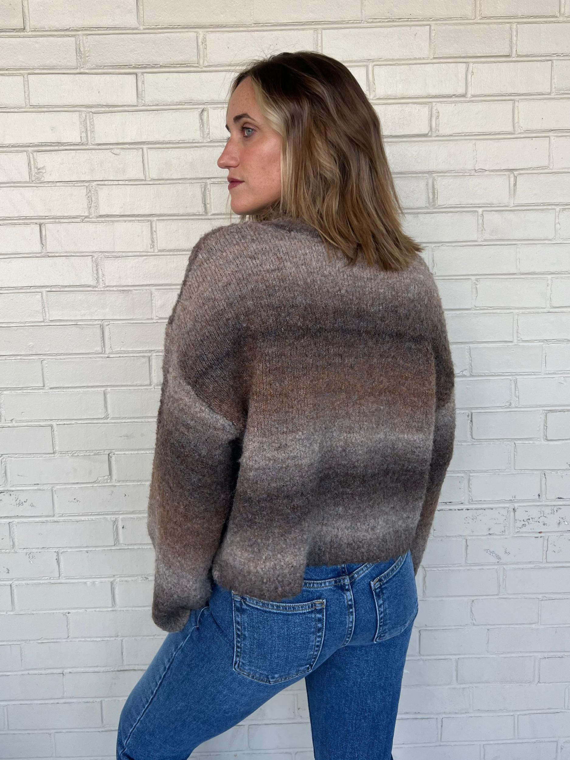 Just A Glimpse Turtleneck Sweater Product Image