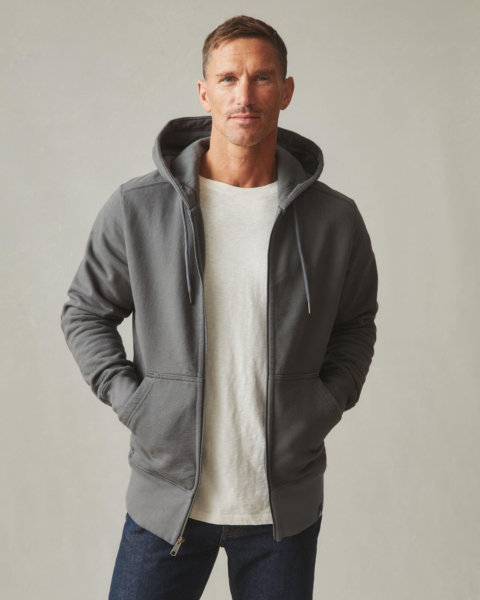 Men's Classic Full Zip - Dark Charcoal Product Image