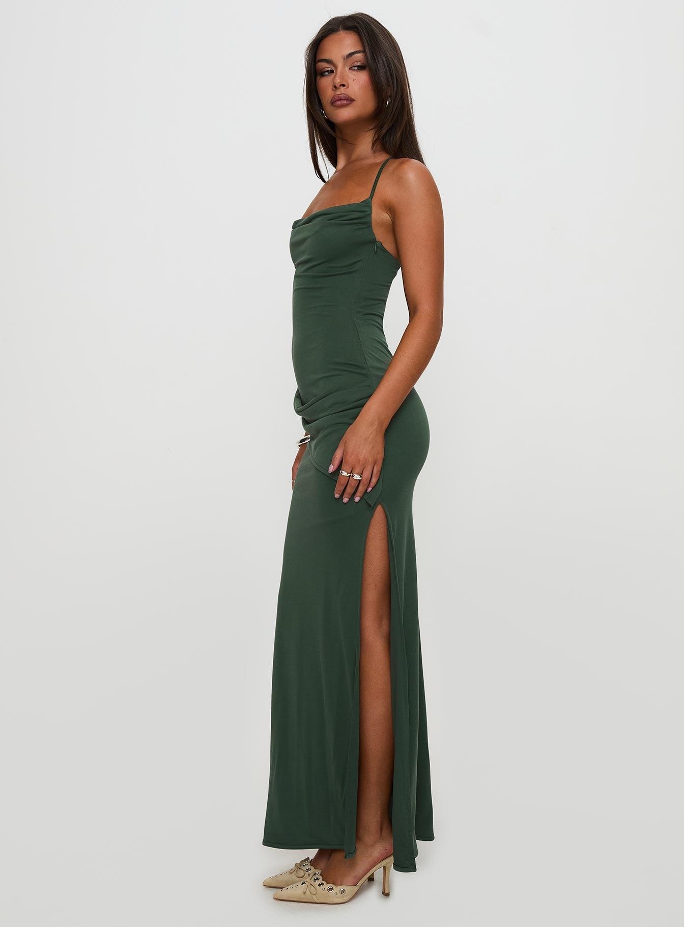 Marchesi Maxi Dress Green Product Image