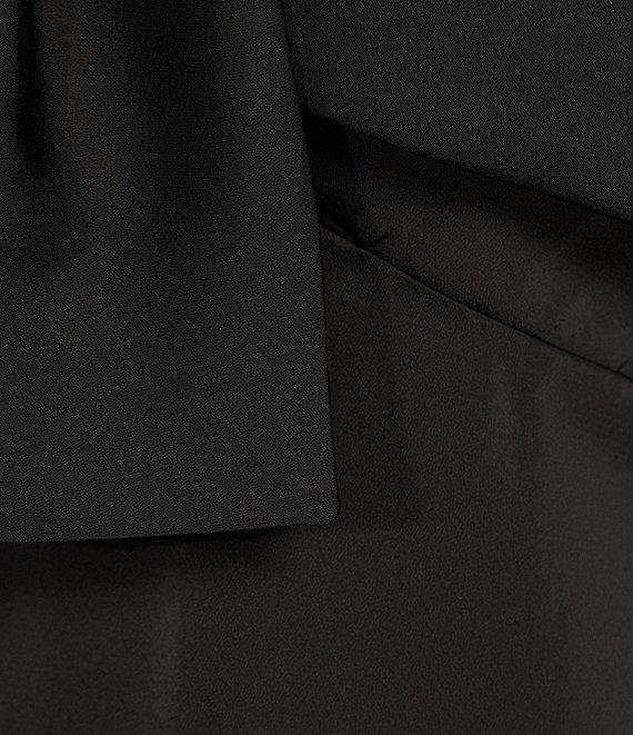 Lilly Pulitzer Carlynn Satin Bow Strapless Side Slit Maxi Dress Product Image