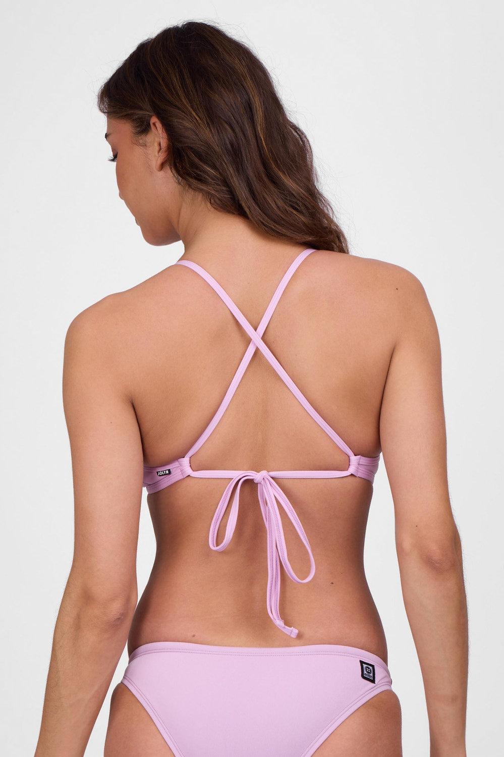 Triangle Bikini Top - Tangelo Female Product Image