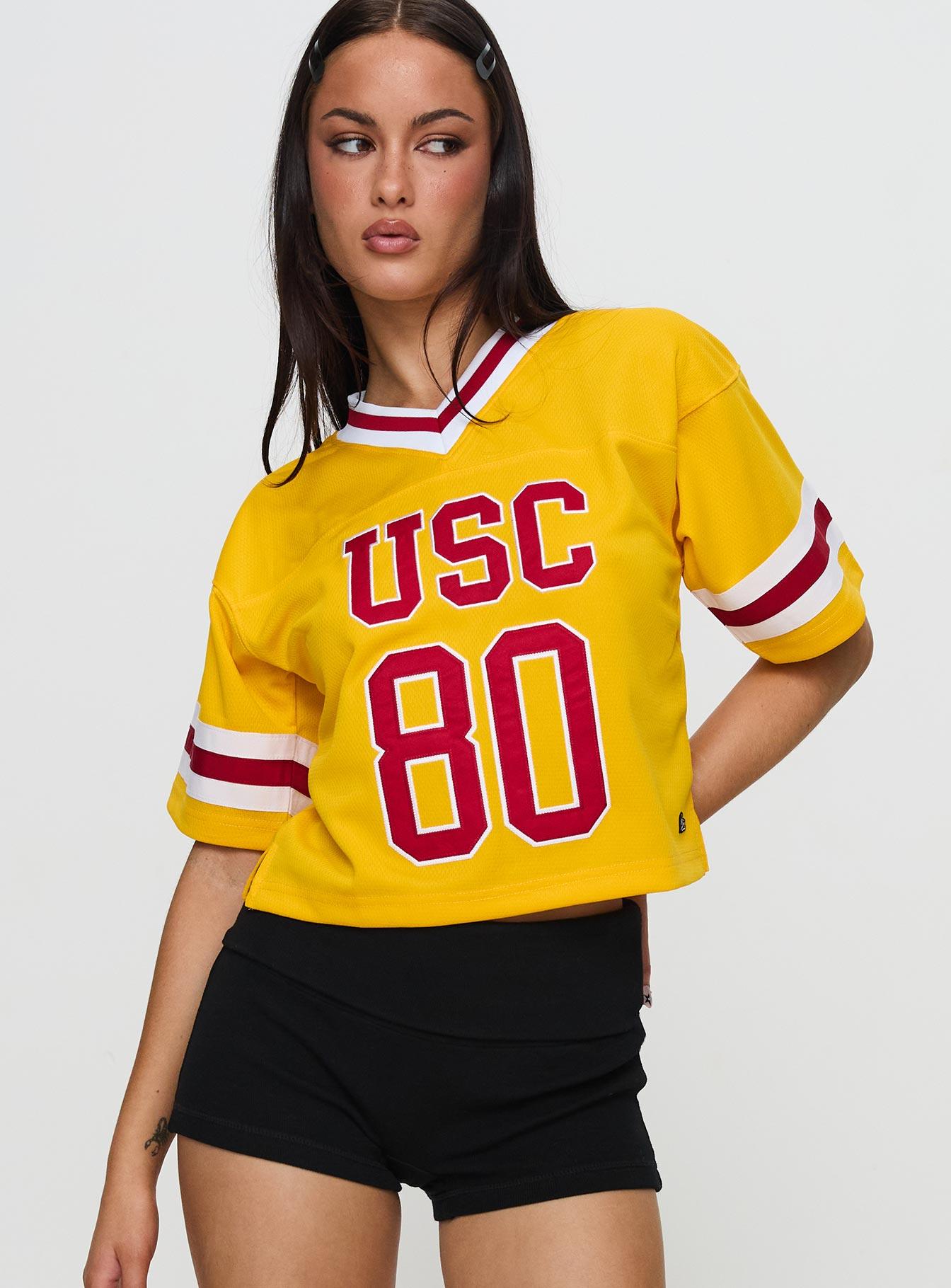 USC Football Jersey Gold Product Image