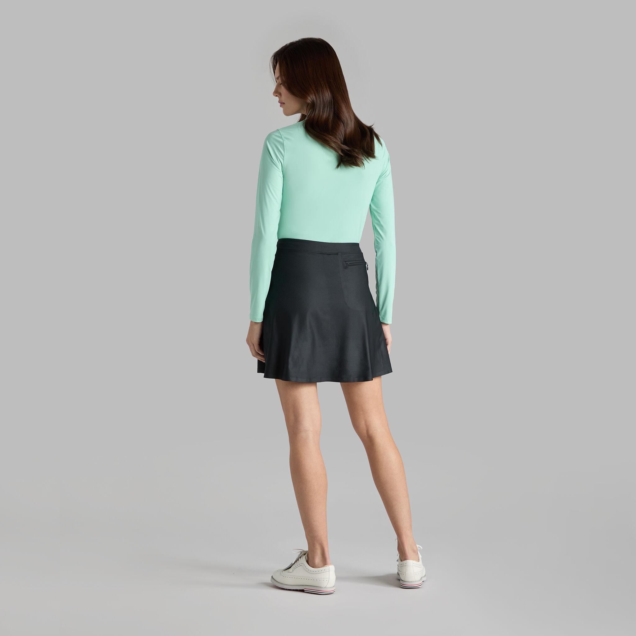 SILKY TECH NYLON QUARTER ZIP POLO Product Image