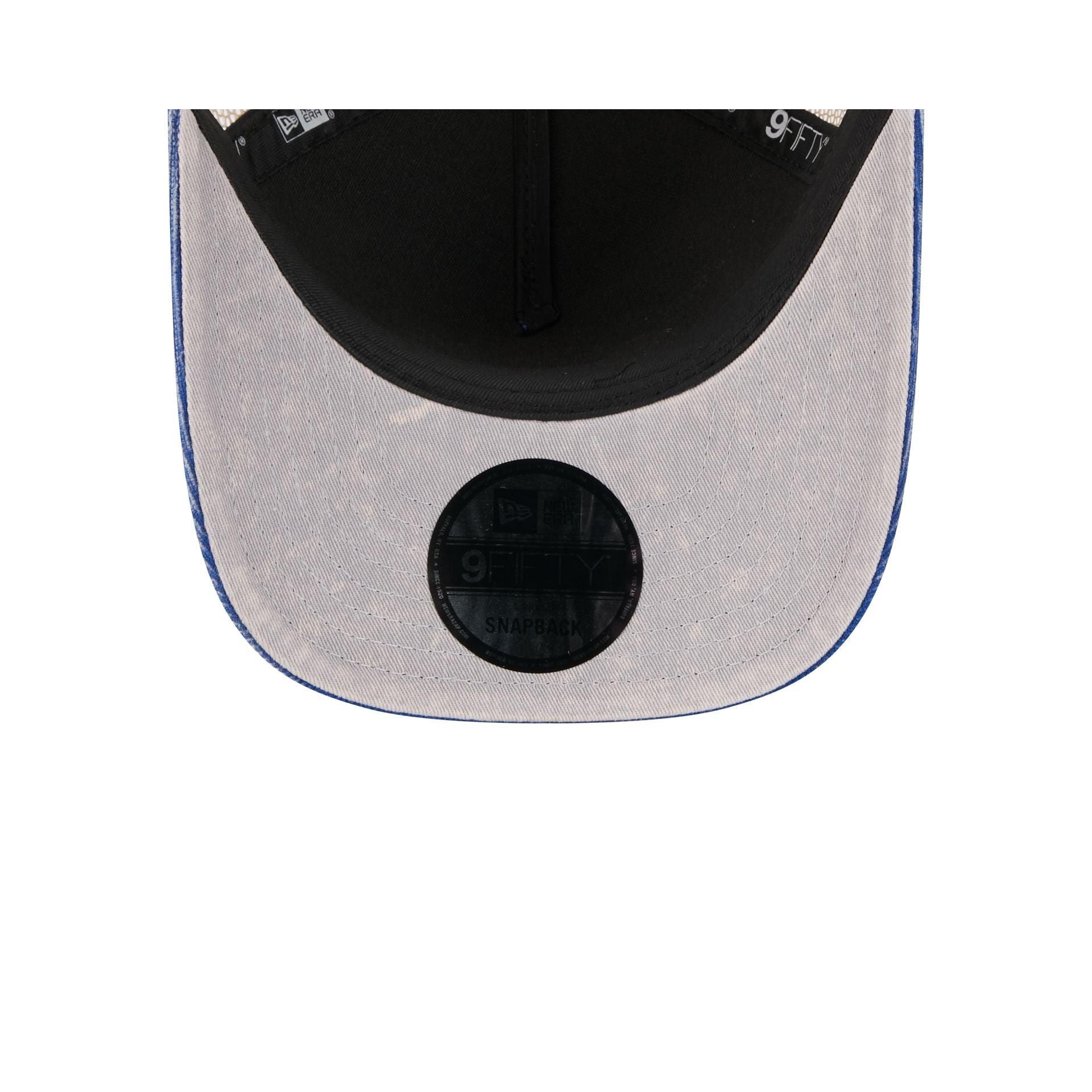 Tampa Bay Rays Vintage Landscape 9FIFTY A-Frame Trucker Hat Male Product Image