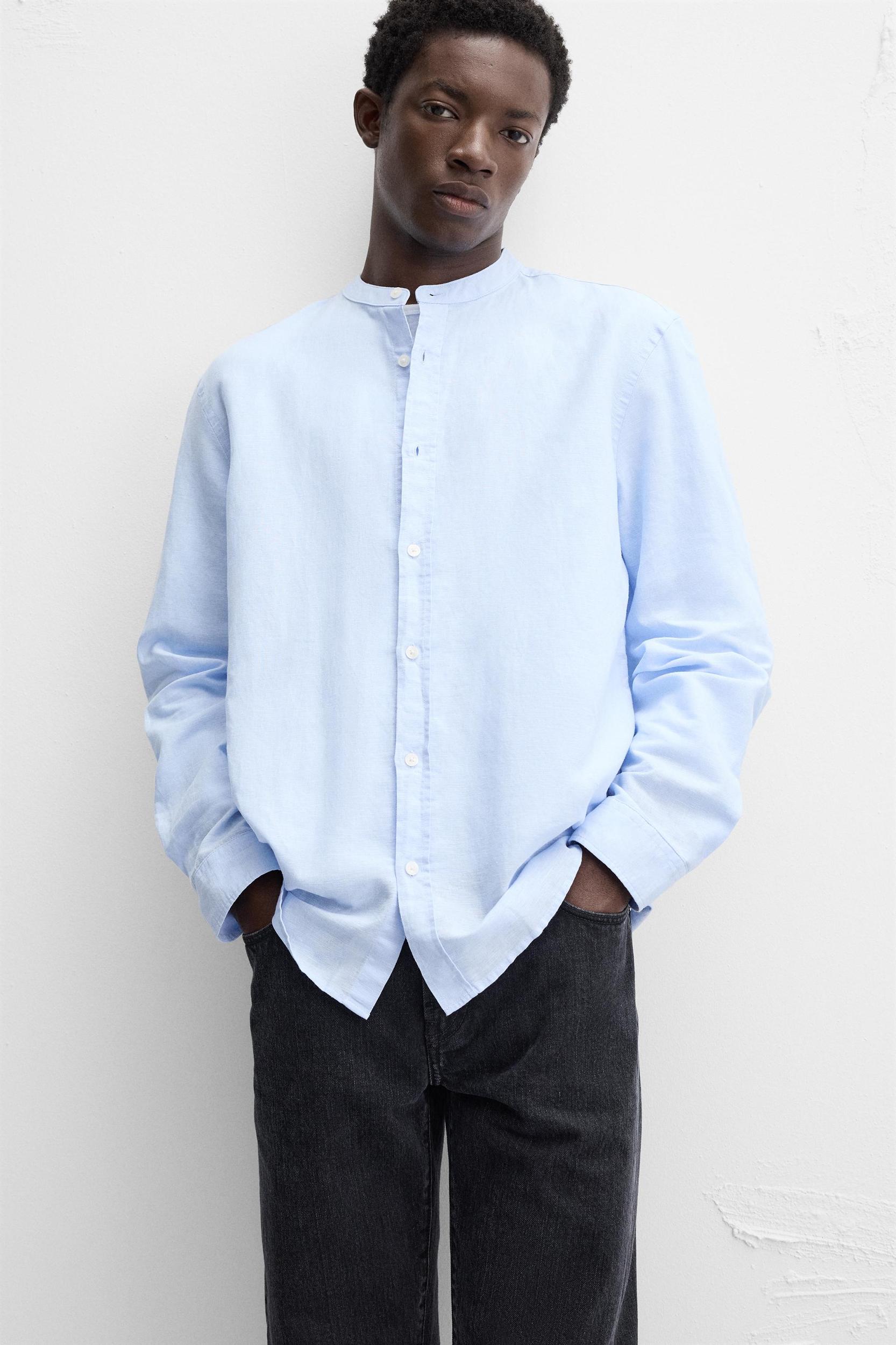 LINEN - COTTON SHIRT Product Image