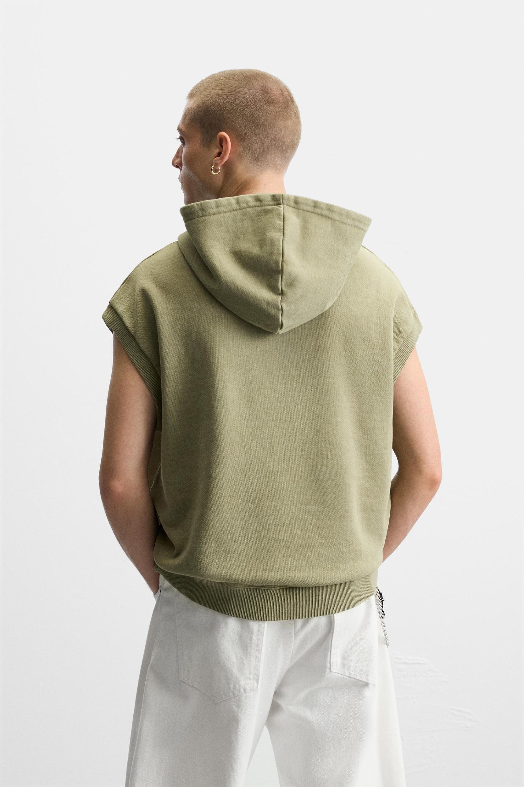 WASHED HOODIE SWEATSHIRT Product Image