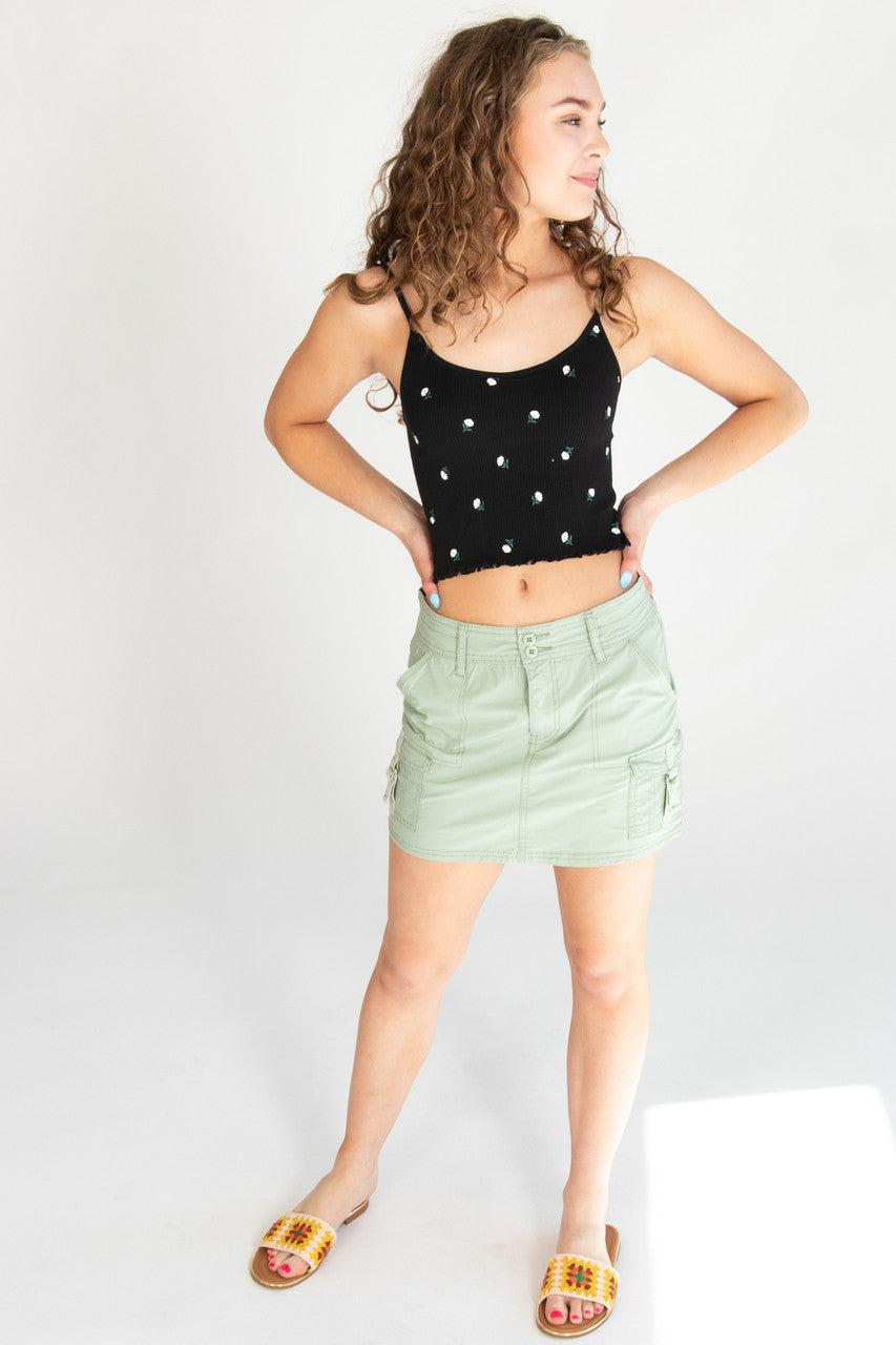 Cargo Pocket Mini Skirt Product Image