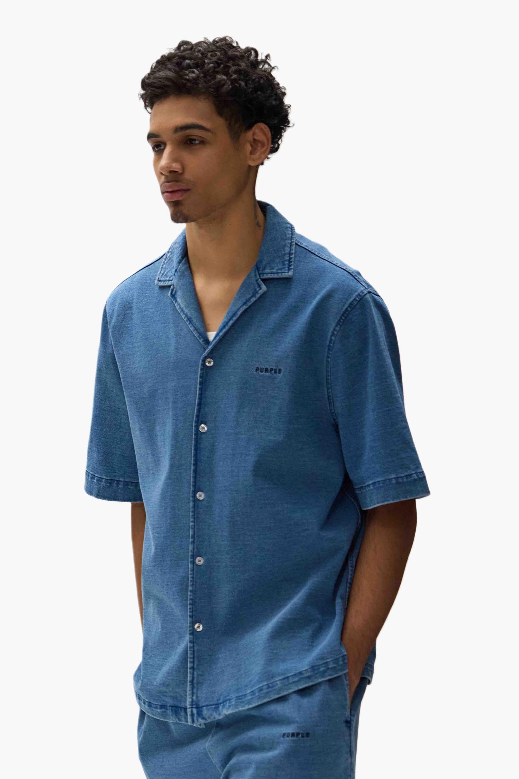 Knit Camp Shirt Male Product Image