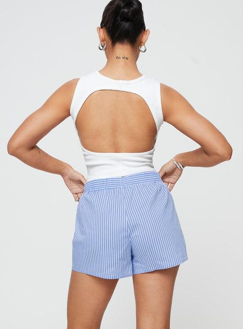 Cobain Shorts Blue Stripe Product Image