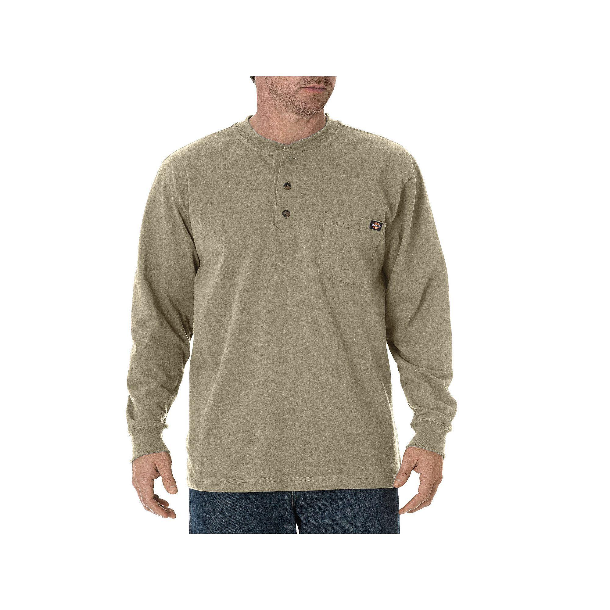 Mens Dickies Heavyweight Henley Product Image