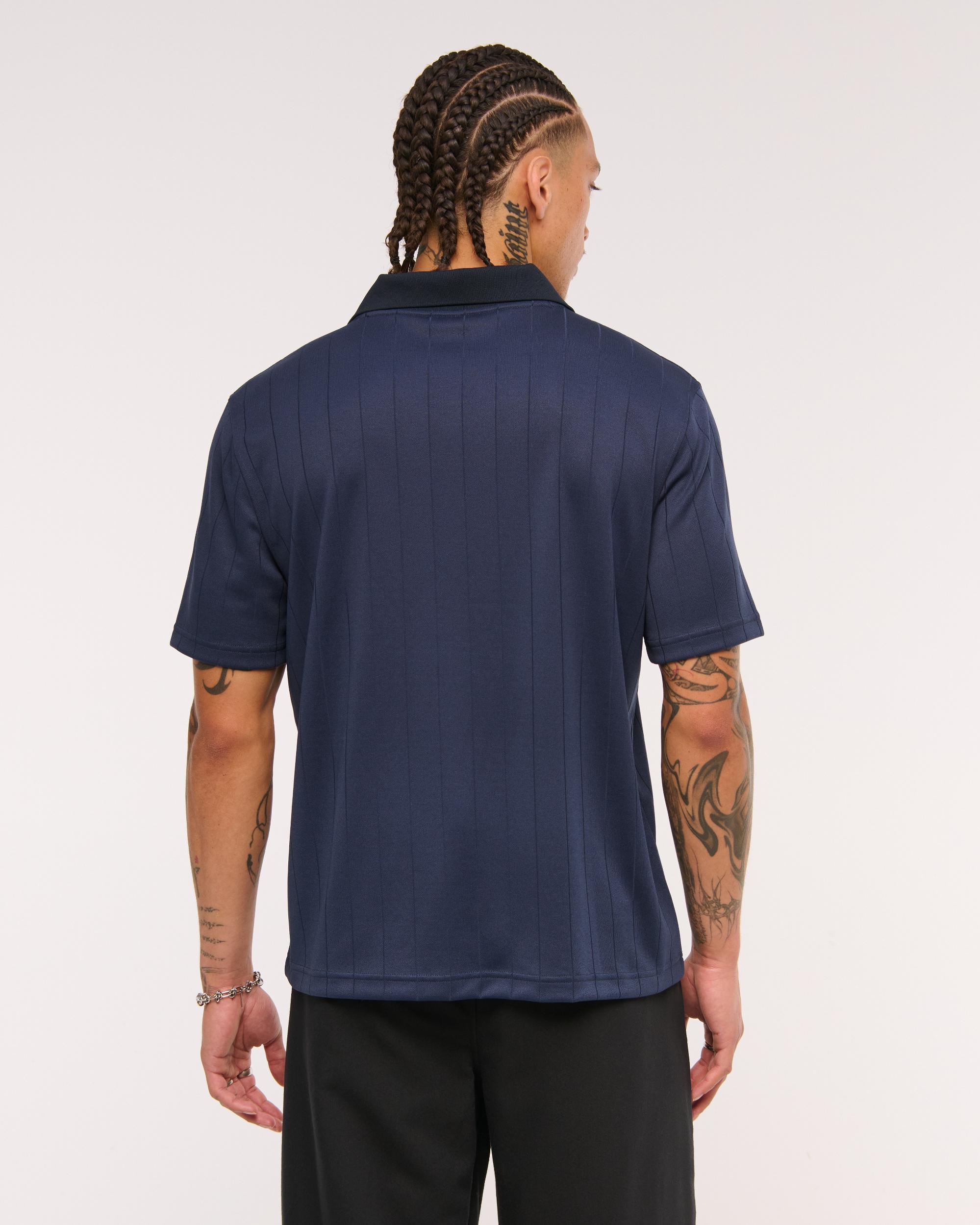 Random Golf Club Soccer Jersey-Inspired Polo Product Image