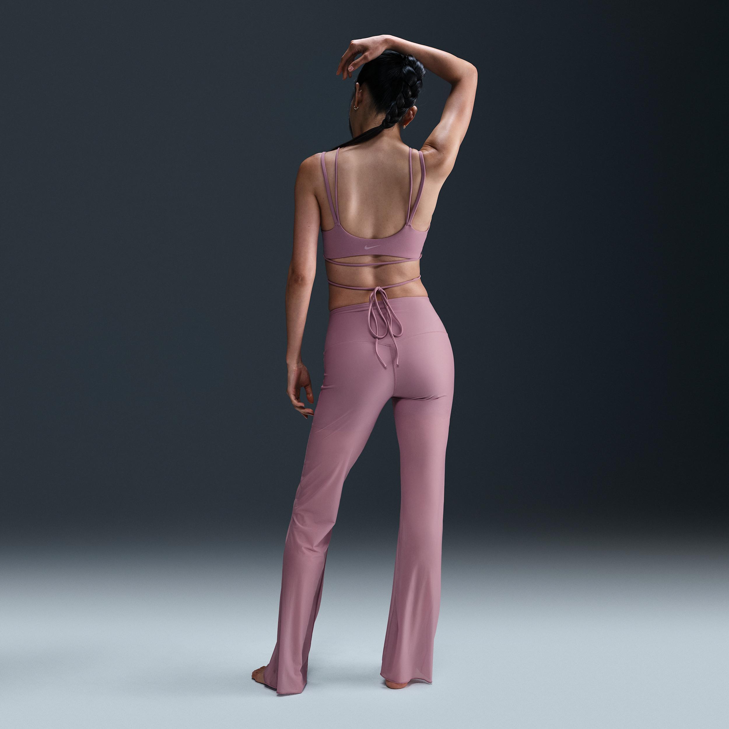 Nike Women's Zenvy Sheer Gentle-Support High-Waisted Full-Length Pants Product Image