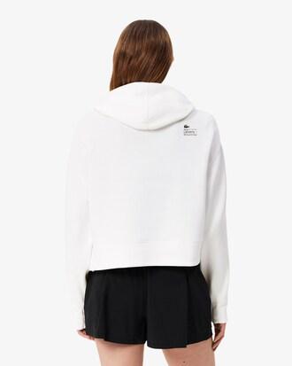 Short Cut Cotton Hoodie Product Image