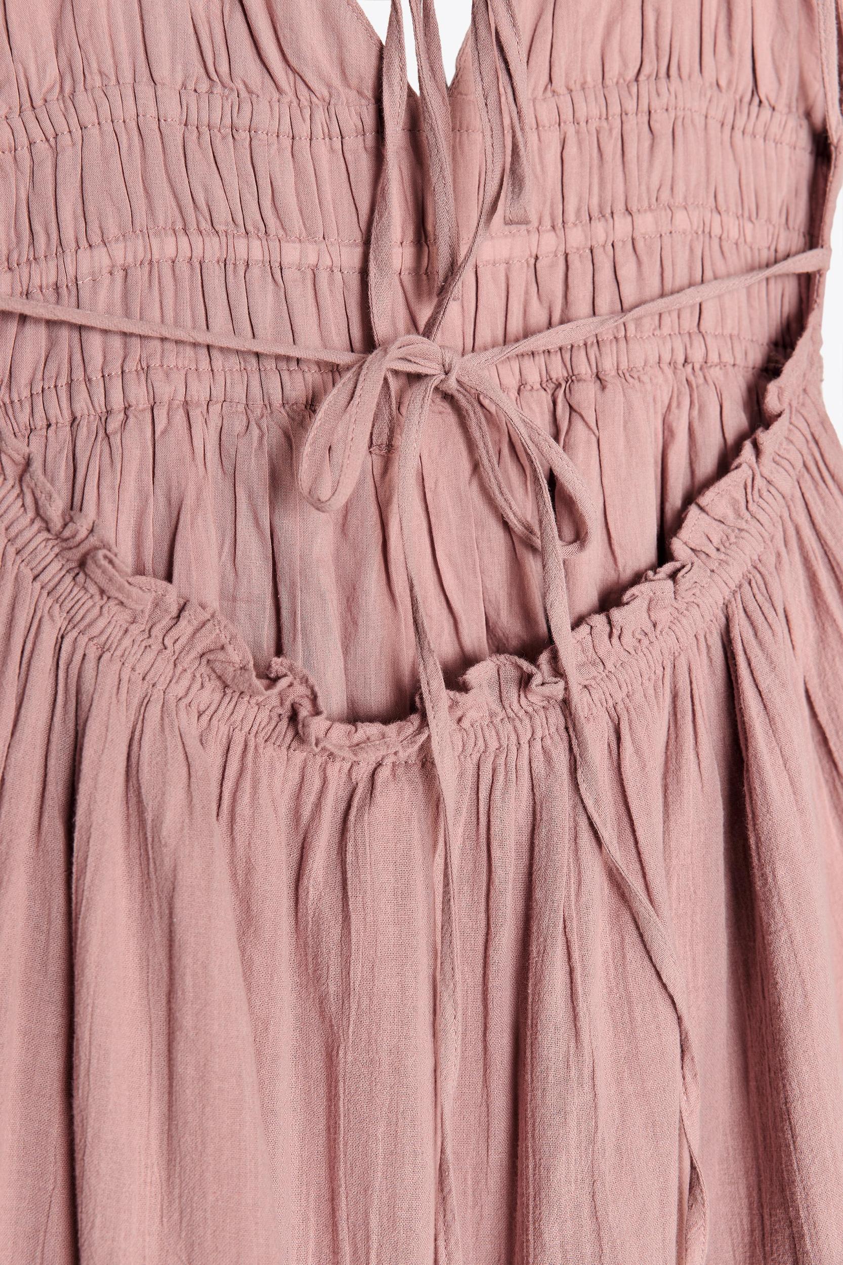 GAUZE MIDI DRESS Product Image