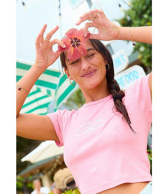 O'Neill Sun Rays Short Sleeve Crop Baby T-Shirt Product Image