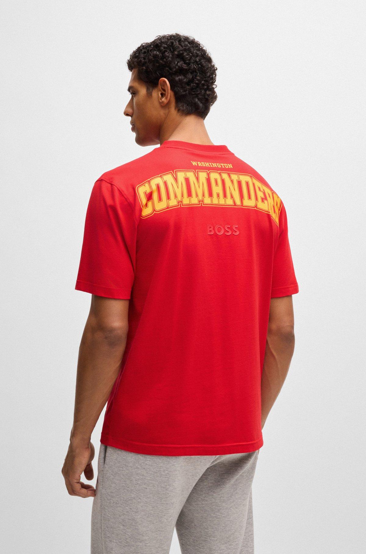 BOSS x NFL stretch-cotton T-shirt with special branding Product Image