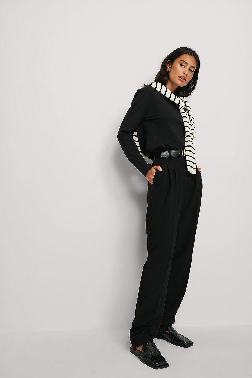 Oversized Long Sleeved Top Product Image