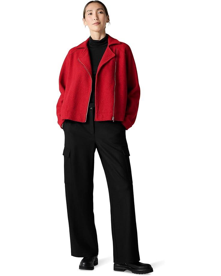 Moto Jacket With Zip Front Product Image