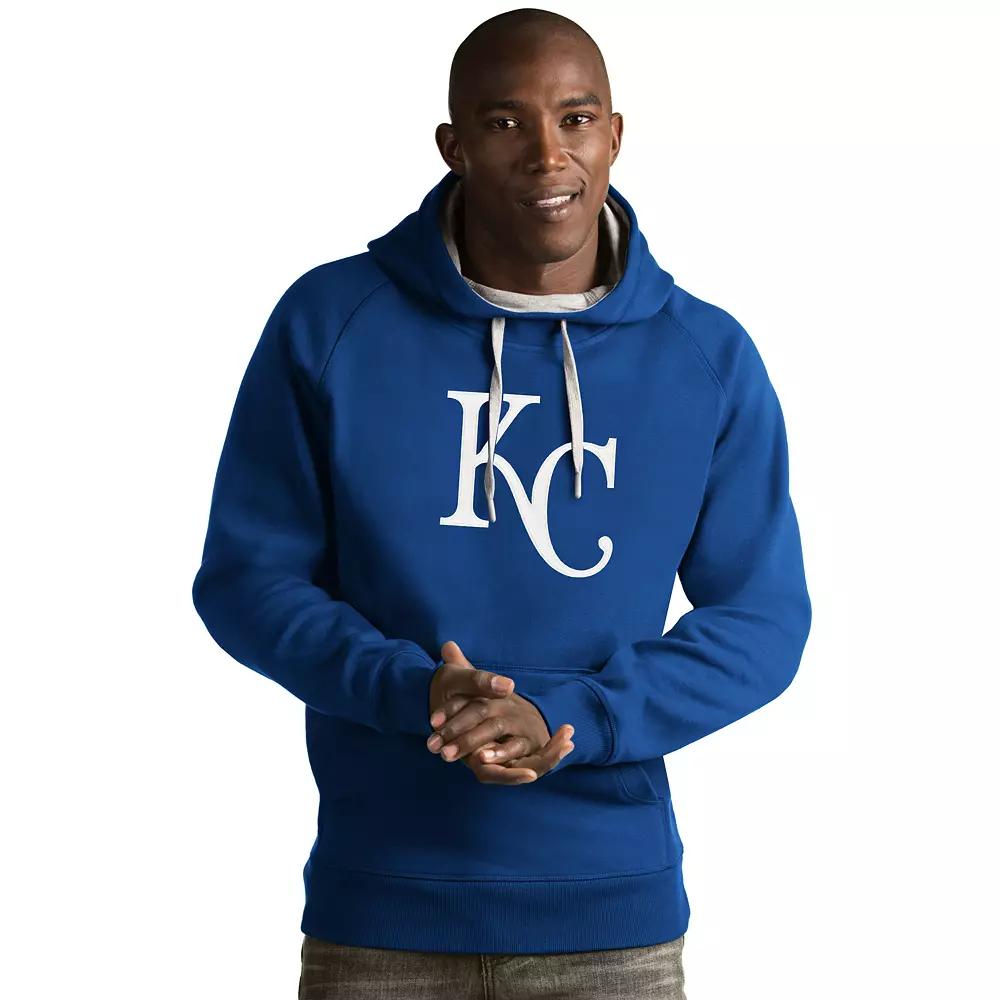 Men's Antigua Kansas City Royals Victory Logo Hoodie,  Product Image