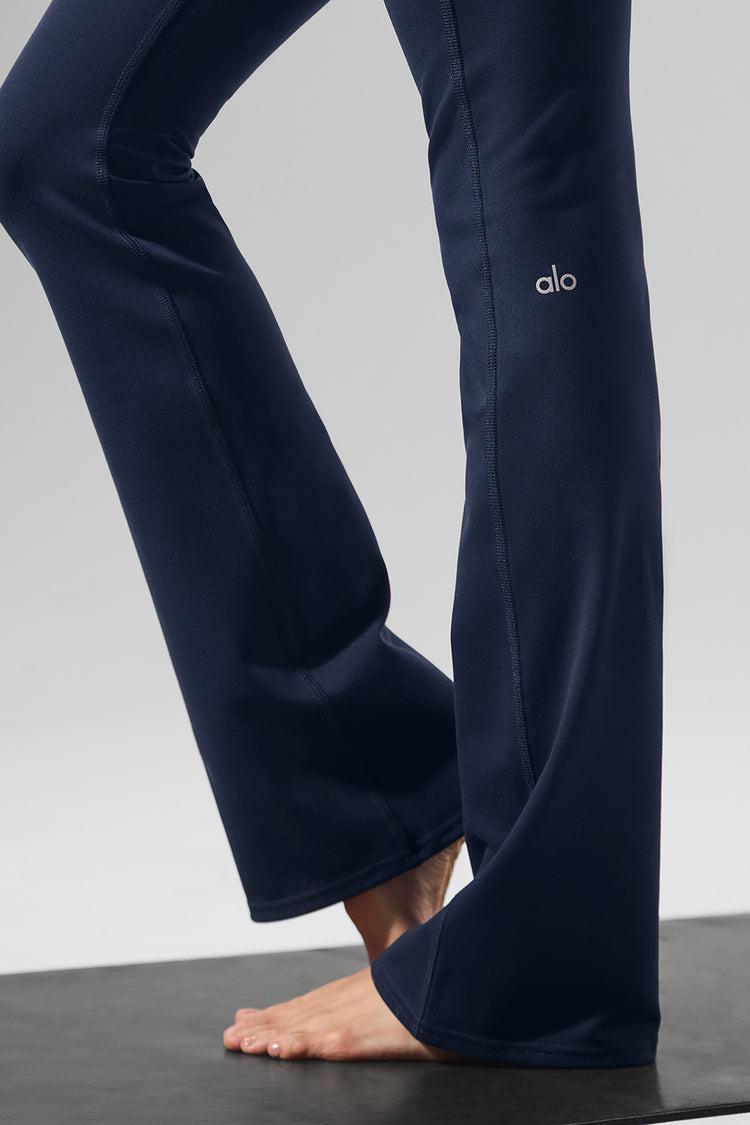 Airbrush High-Waist Bootcut Legging - Navy Product Image