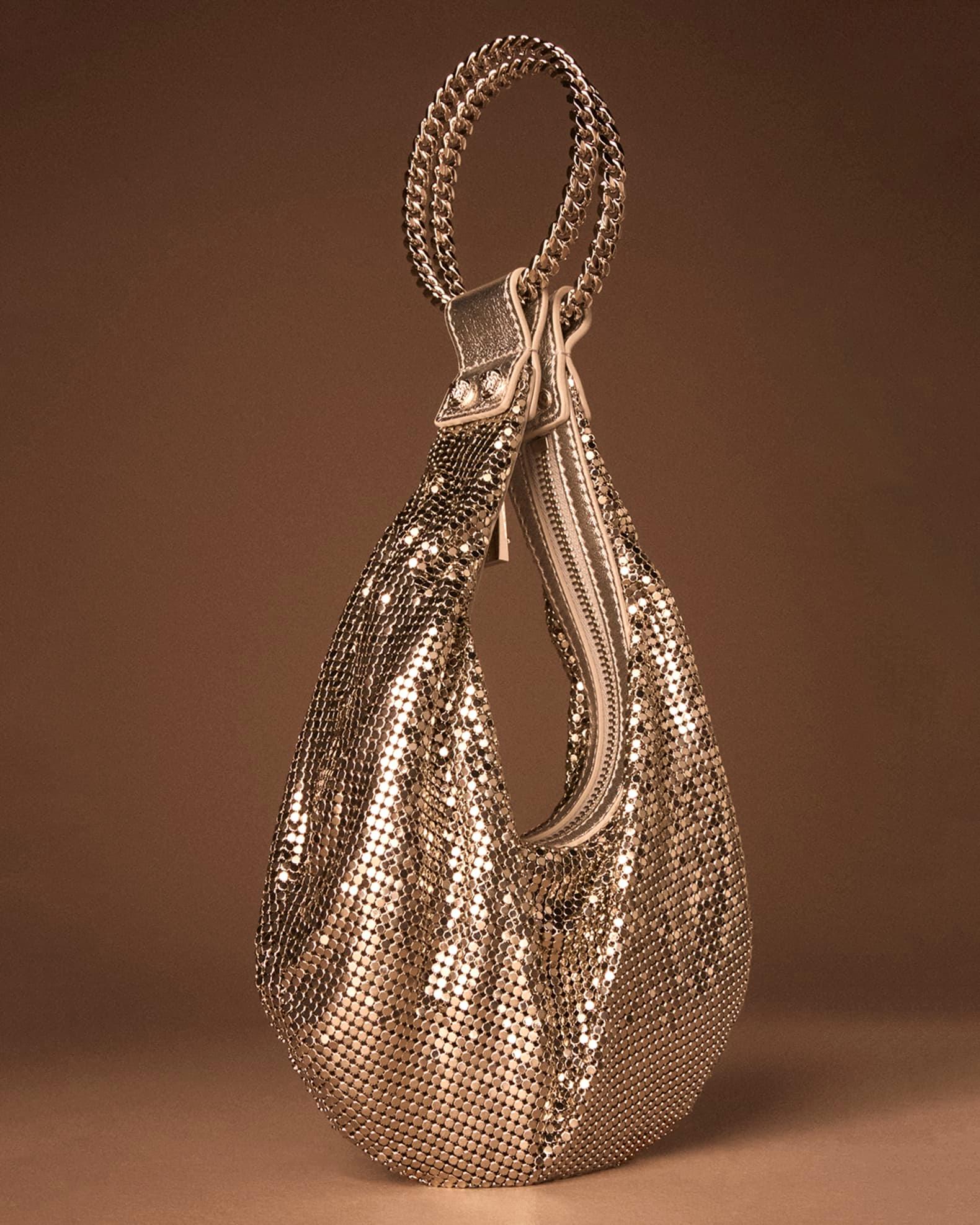 Metal Mesh Top-Handle Bag Product Image