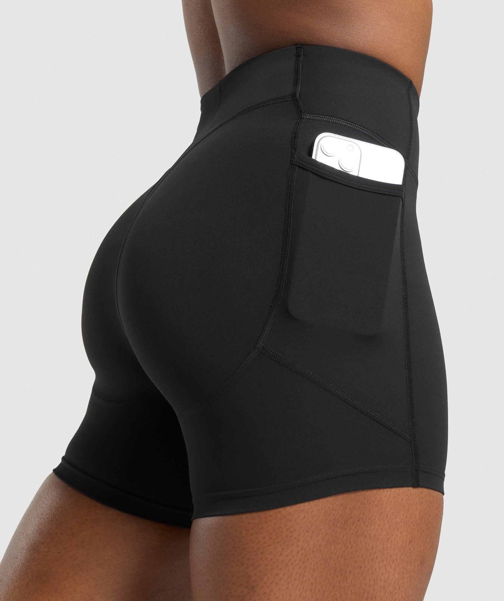 Gymshark Lifting Pocket Shorts - Black Female Product Image