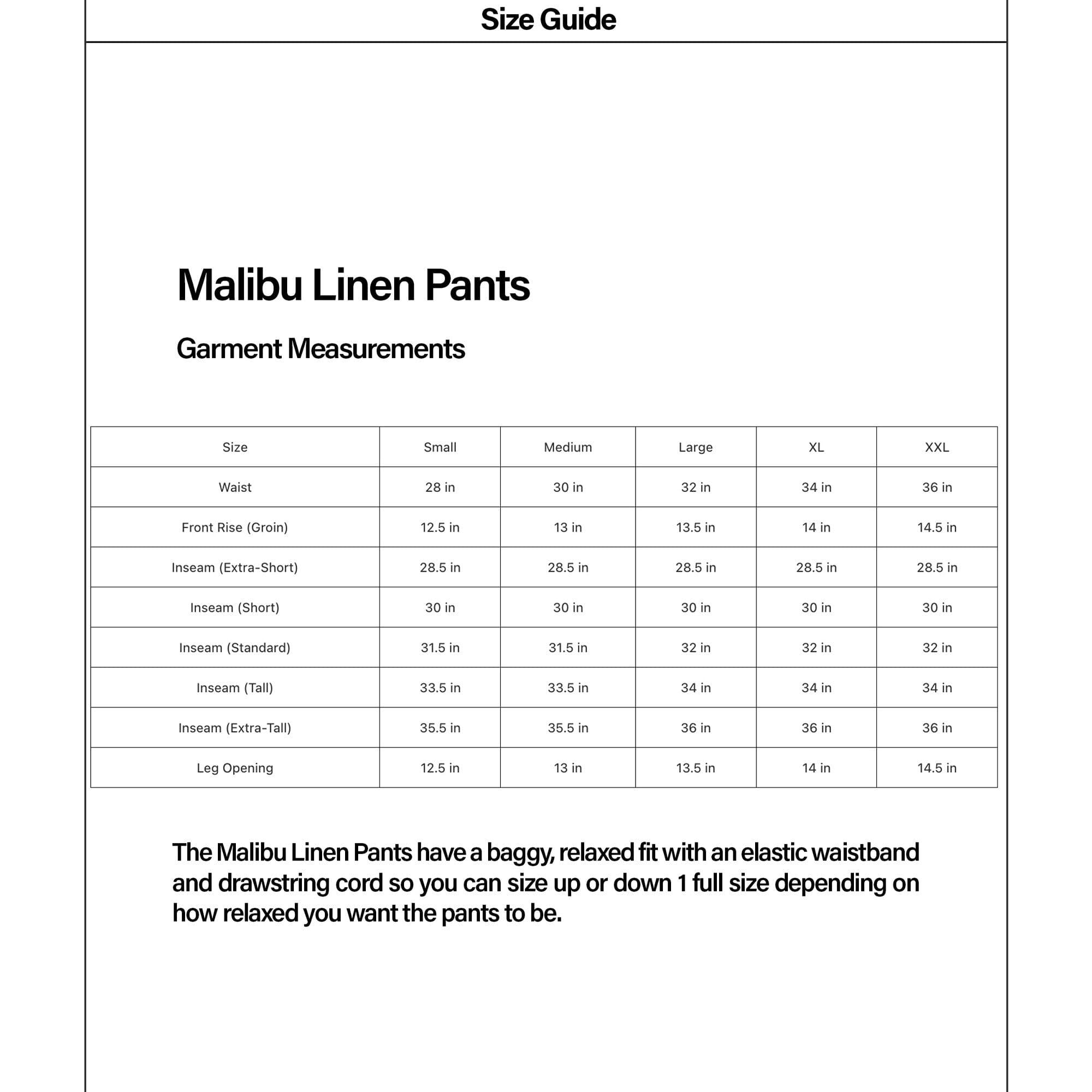 Malibu Linen Pants Product Image