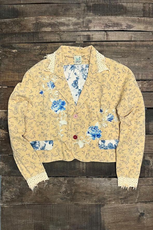 Flora Blue Jacket by Jaded Gypsy Product Image