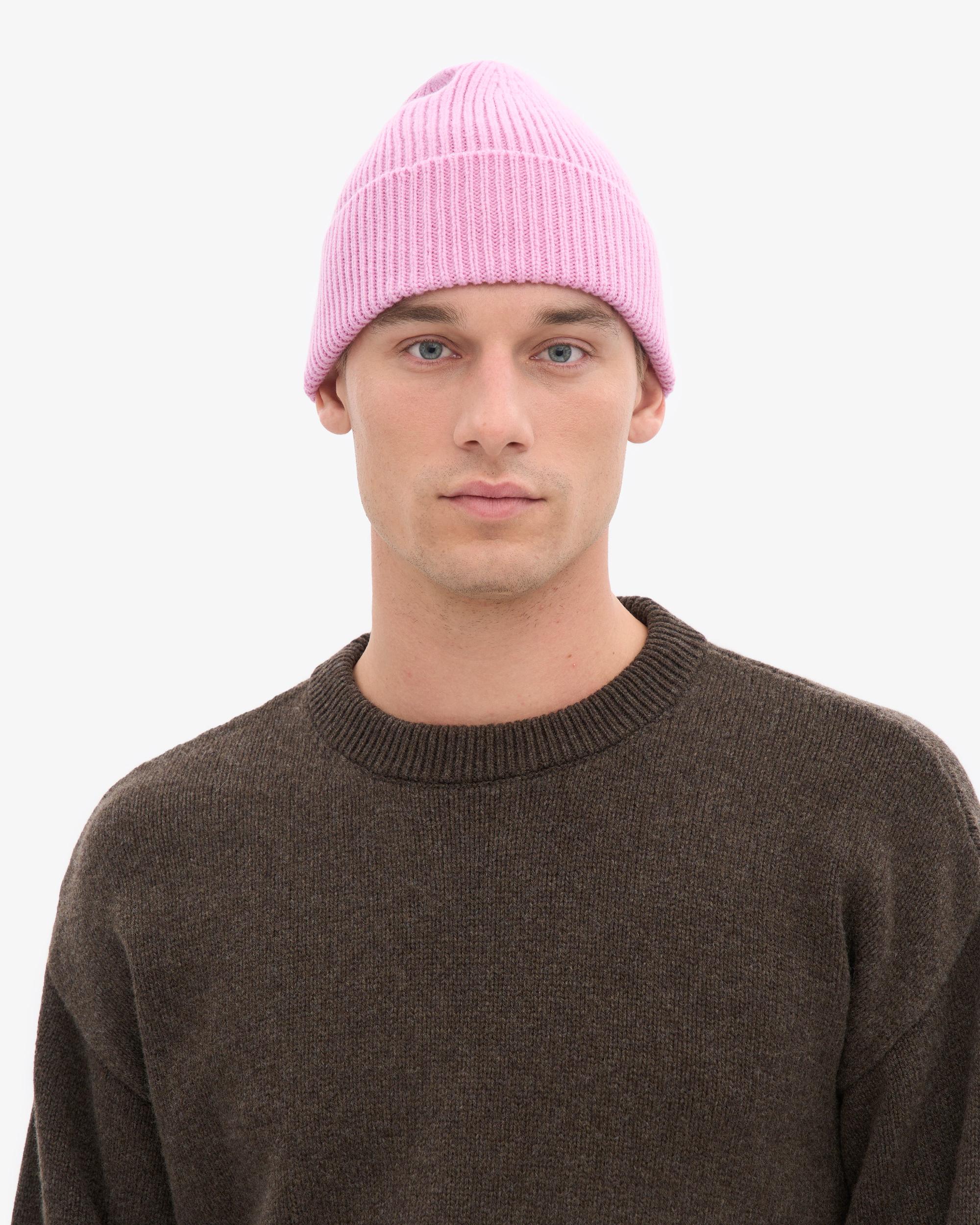 Merino Wool Beanie - Limestone Grey Product Image