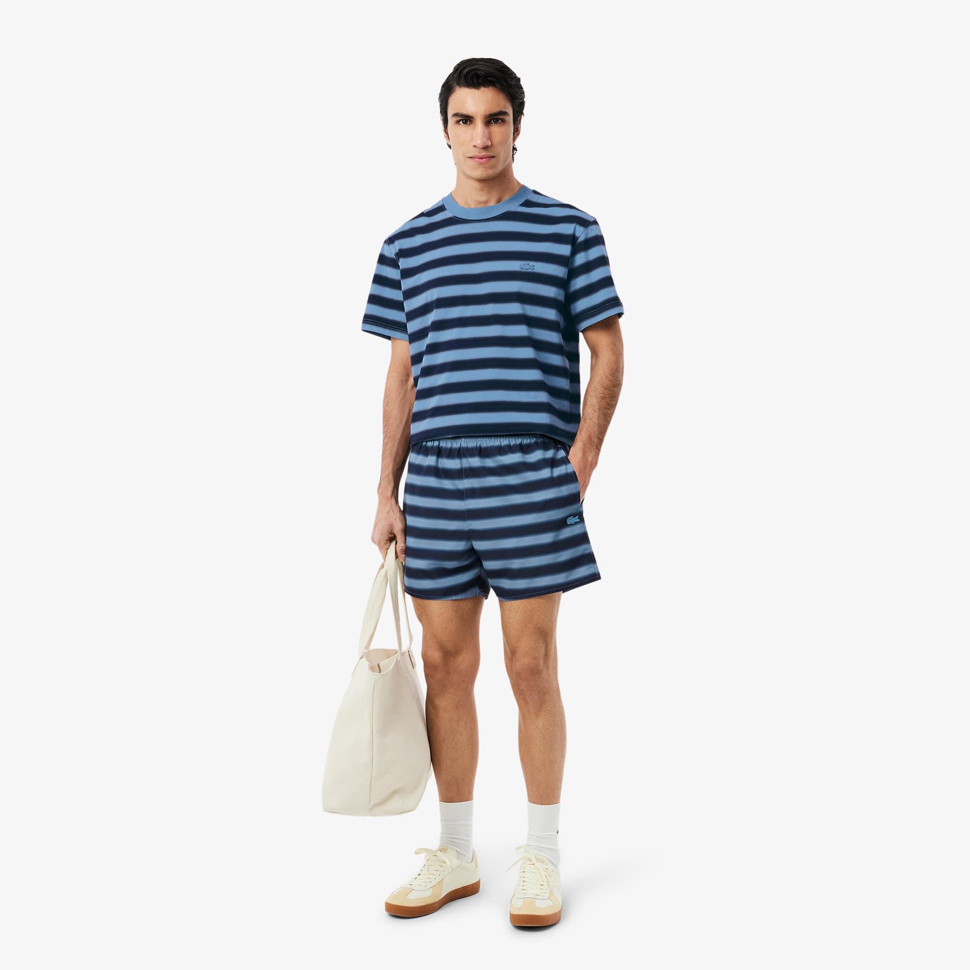 Striped Swim Trunks Product Image
