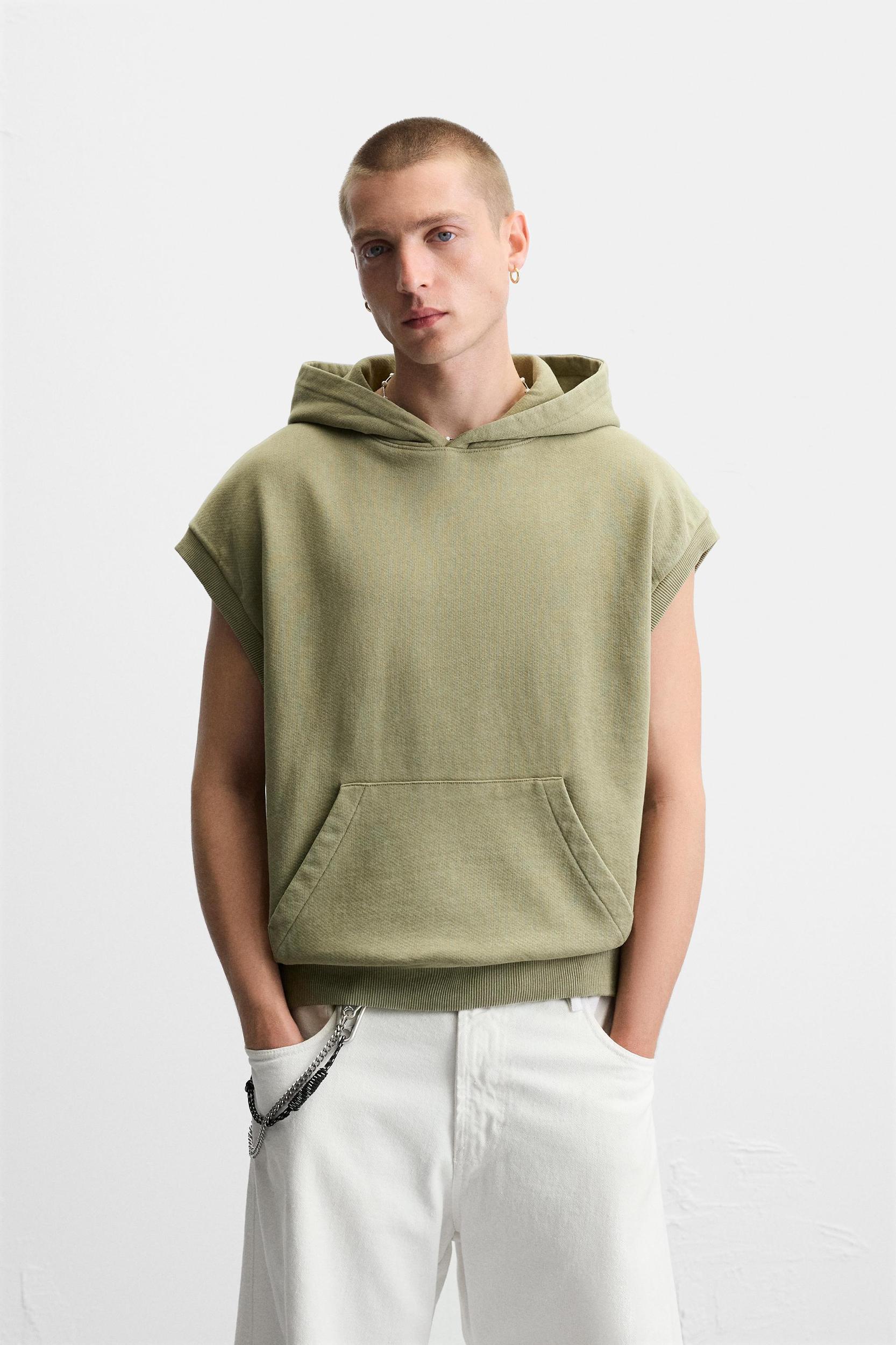 WASHED HOODIE SWEATSHIRT Product Image