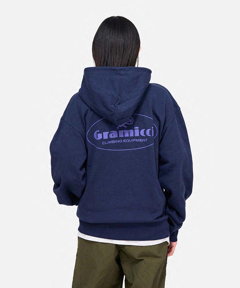 Climbing Equipment Zip Hooded Sweatshirt Unisex Product Image