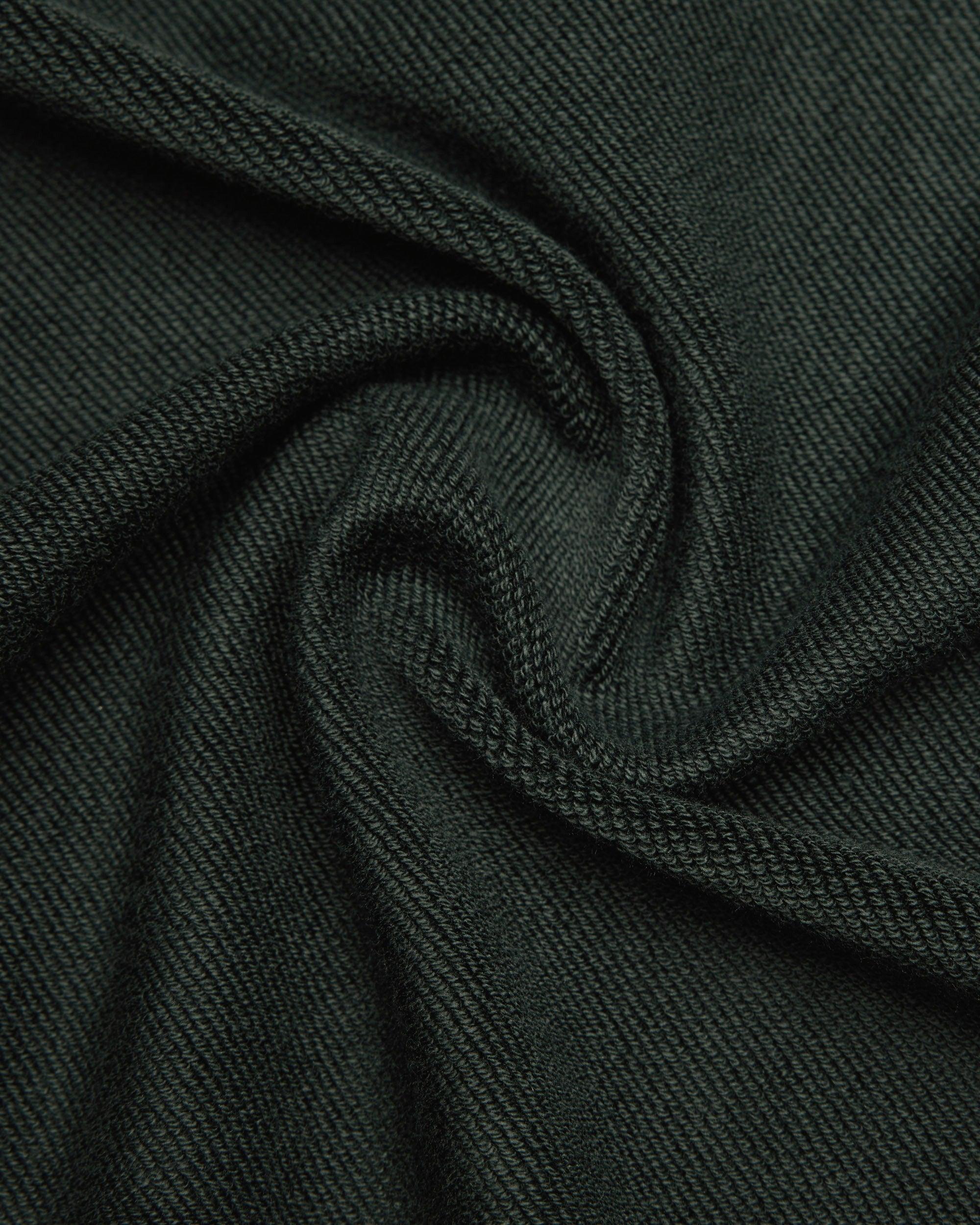 Midweight Terry Relaxed Zip Hoodie Male Product Image