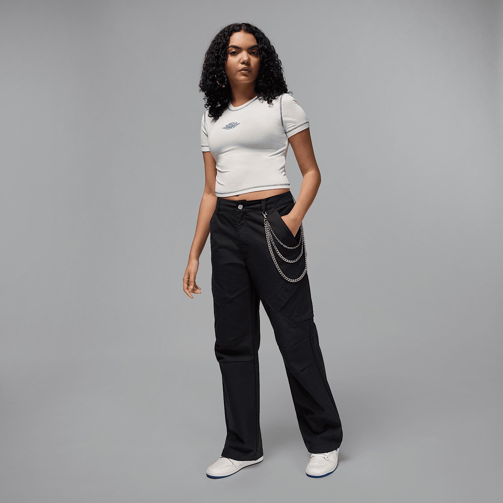 Jordan Rare Air Women's Cropped Short-Sleeve T-Shirt Product Image