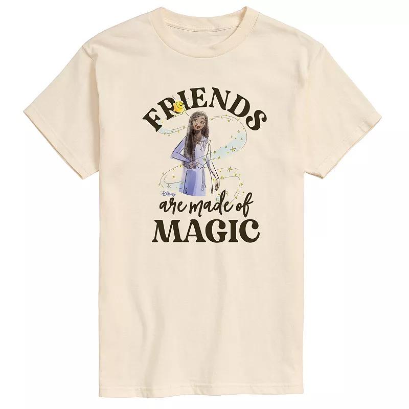 Disney's Wish Men's Friends Are Made Of Magic Graphic Tee,  Product Image
