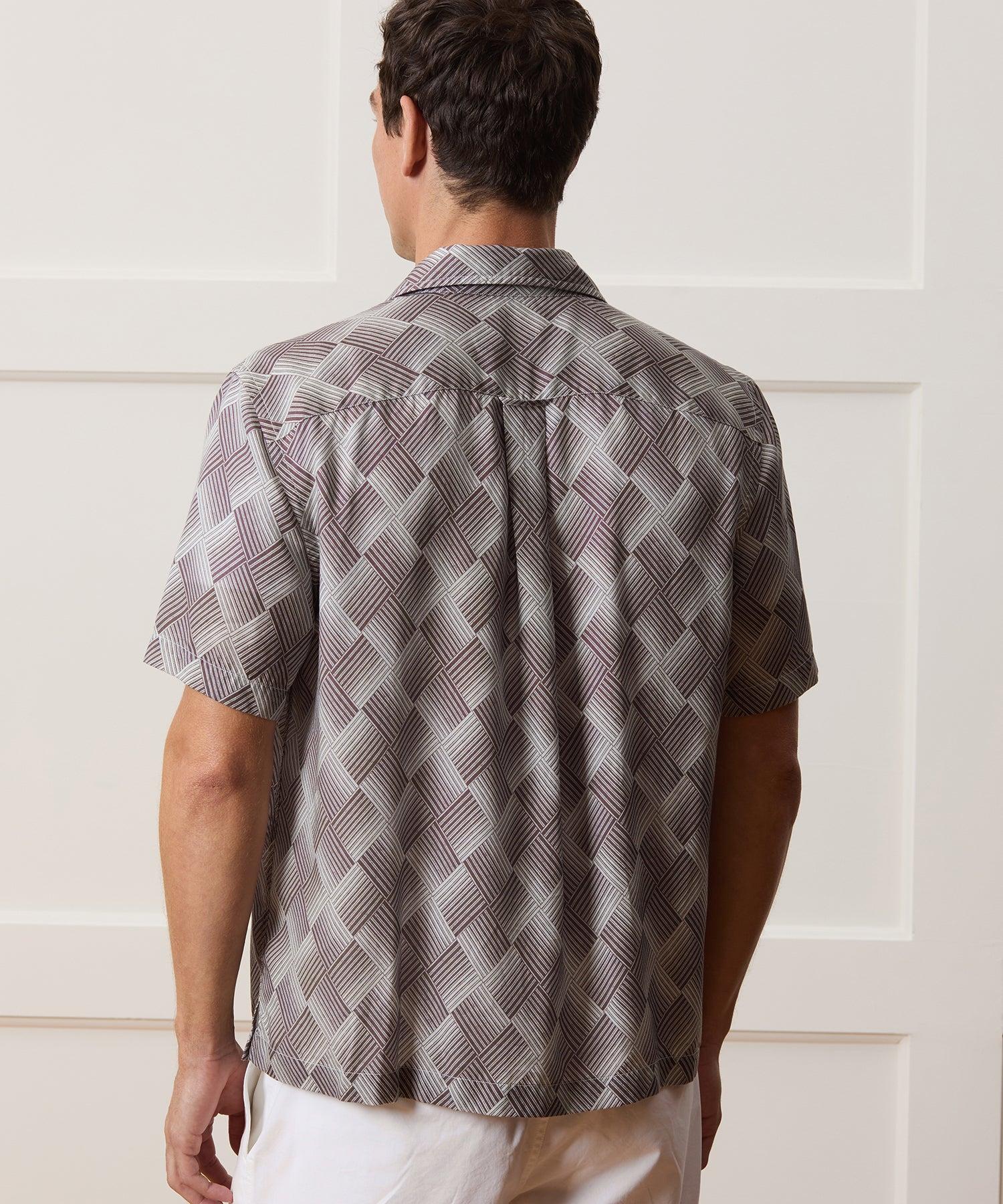 Cropped Rayon Capri Shirt Product Image