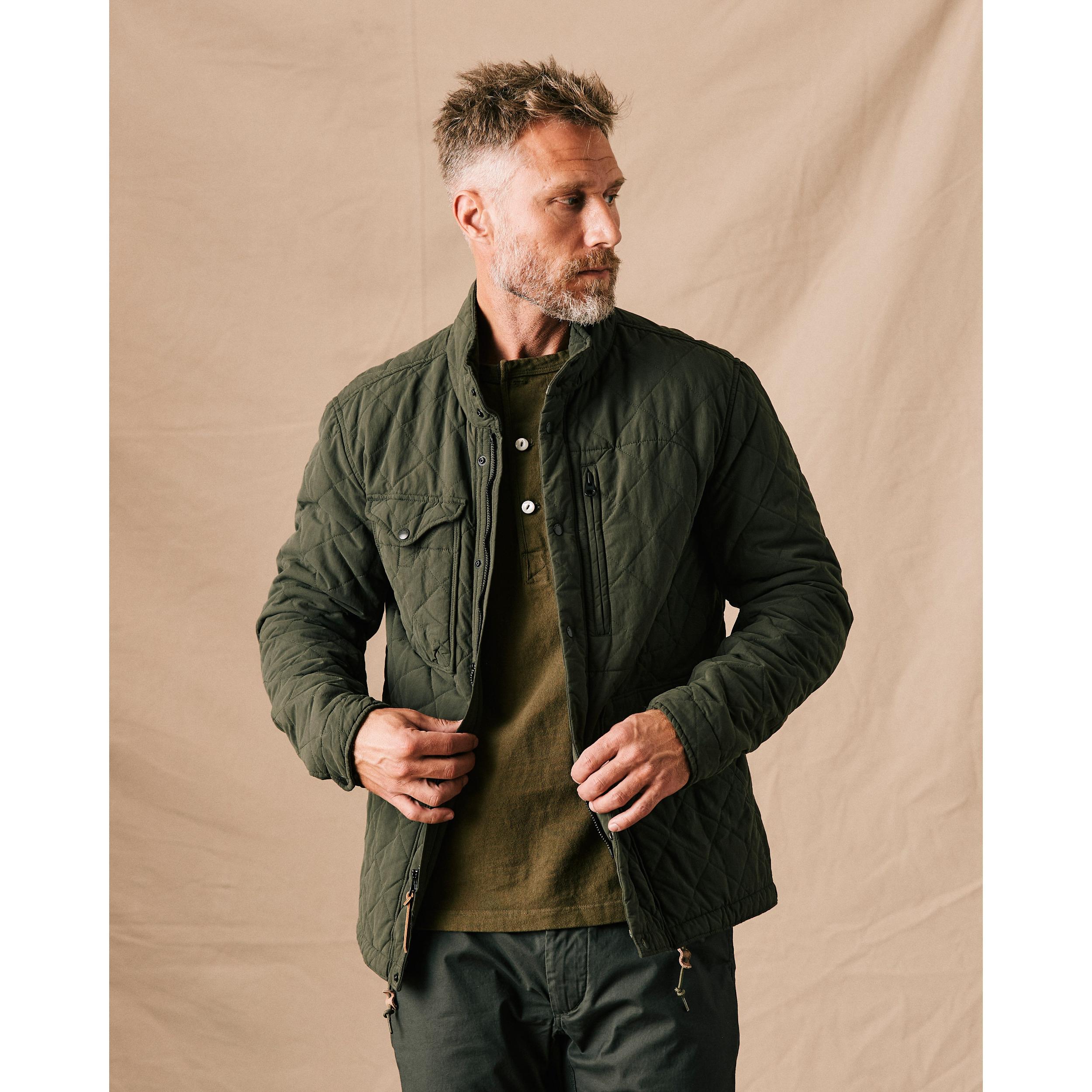 Quilted Insulated Tanker Jacket Product Image