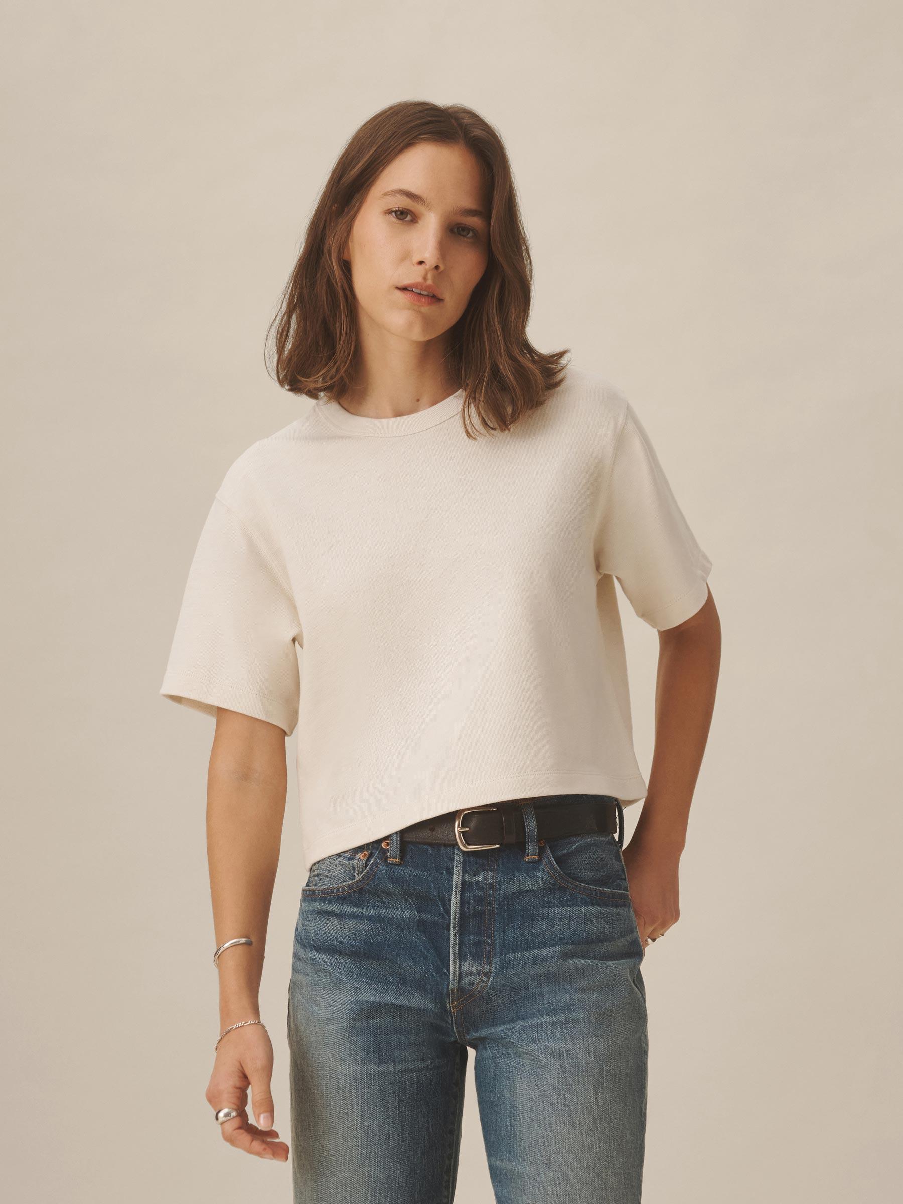 Breve Field-Spec Boyfriend Crop Tee Product Image