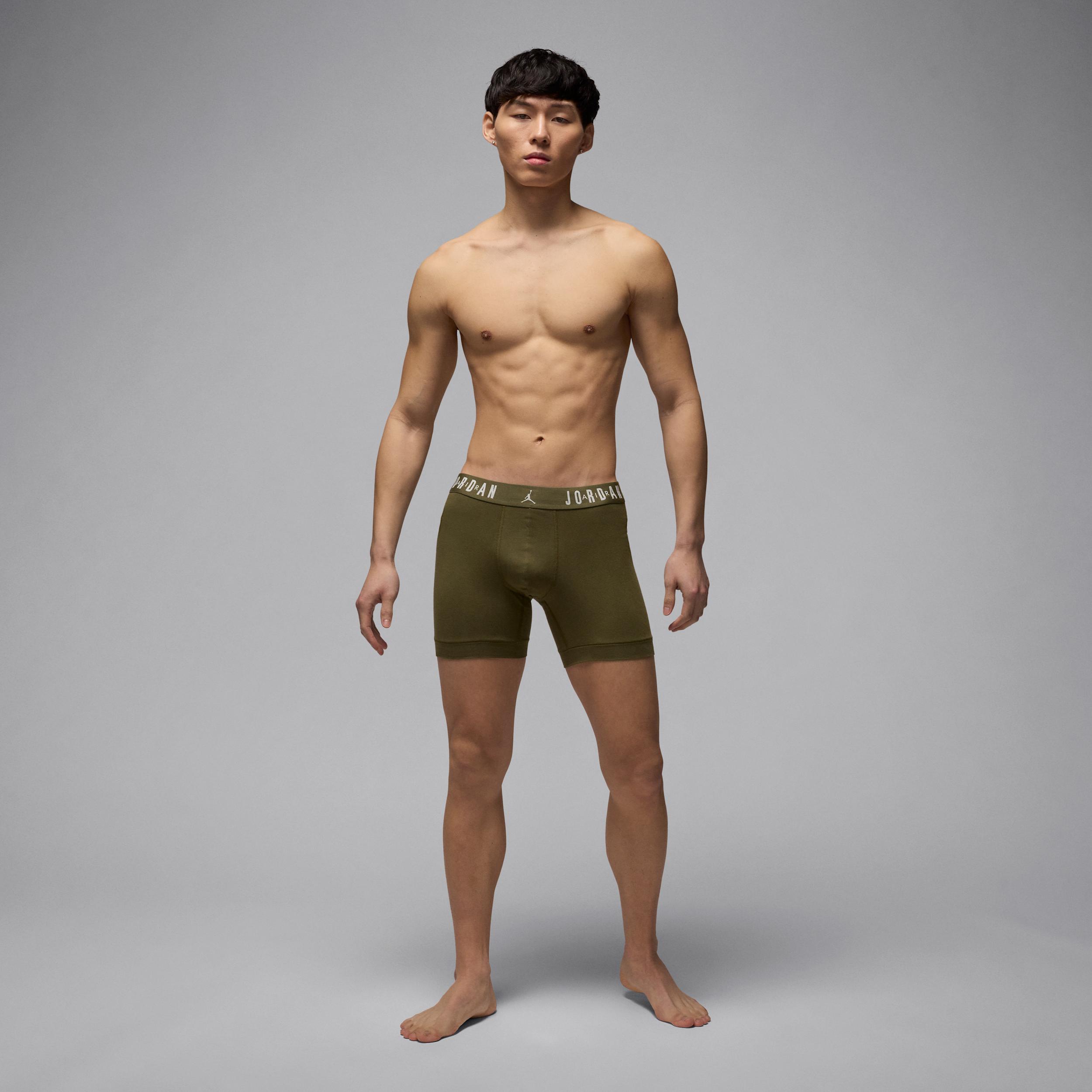 Jordan Men's Flight Cotton Core Boxer Briefs (3-Pack) Product Image