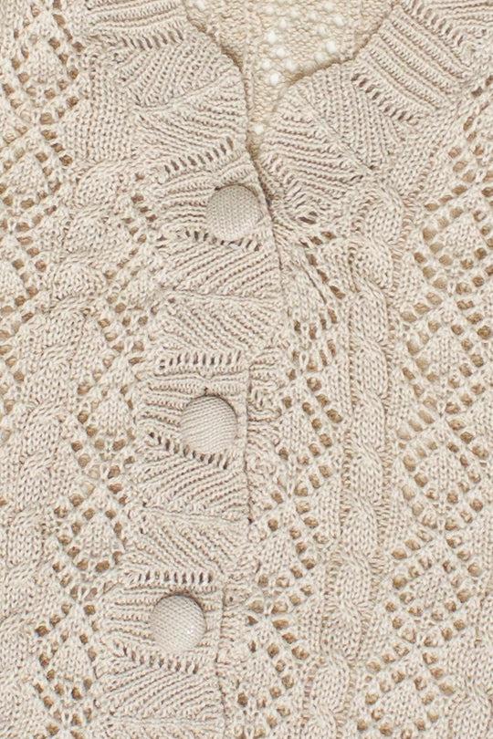 Diamond Knit Cardigan Product Image