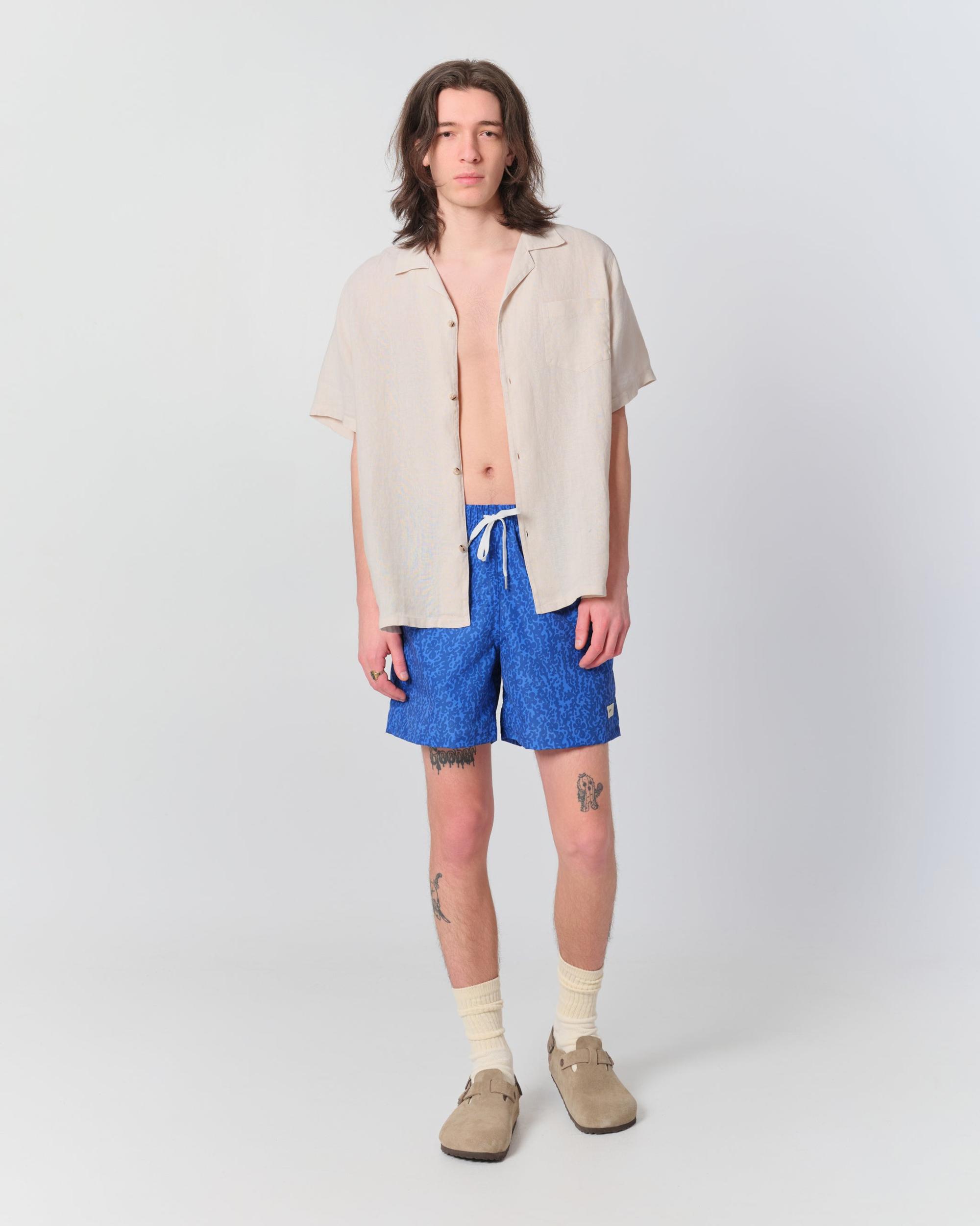 Aegean Tropic Camo Swim Trunk Product Image