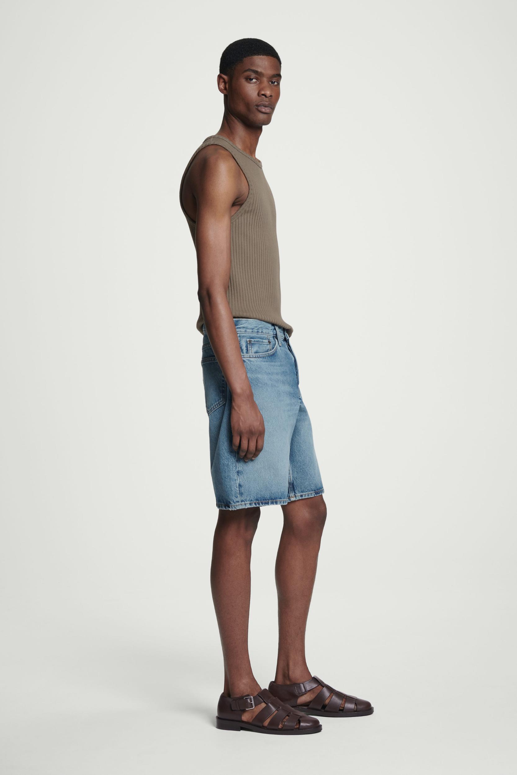 DENIM SHORTS Product Image